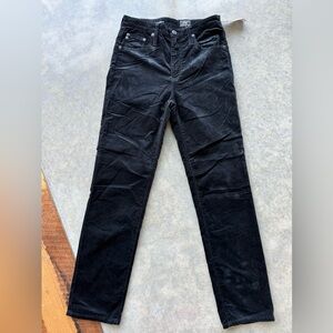 Adriano Goldschmied Black Straight Leg Pants